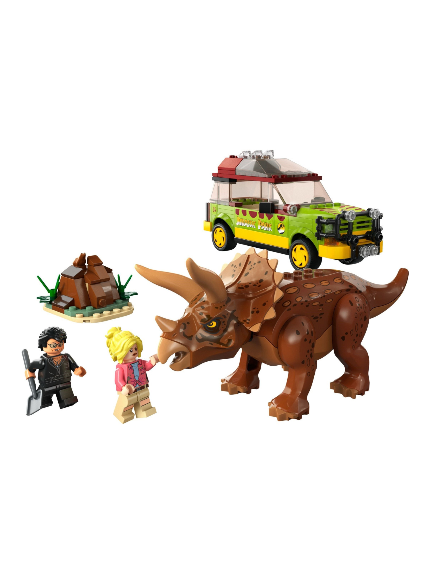 Конструктор LEGO Jurassic World Поиски трицератопса 281 дет. - фото 8