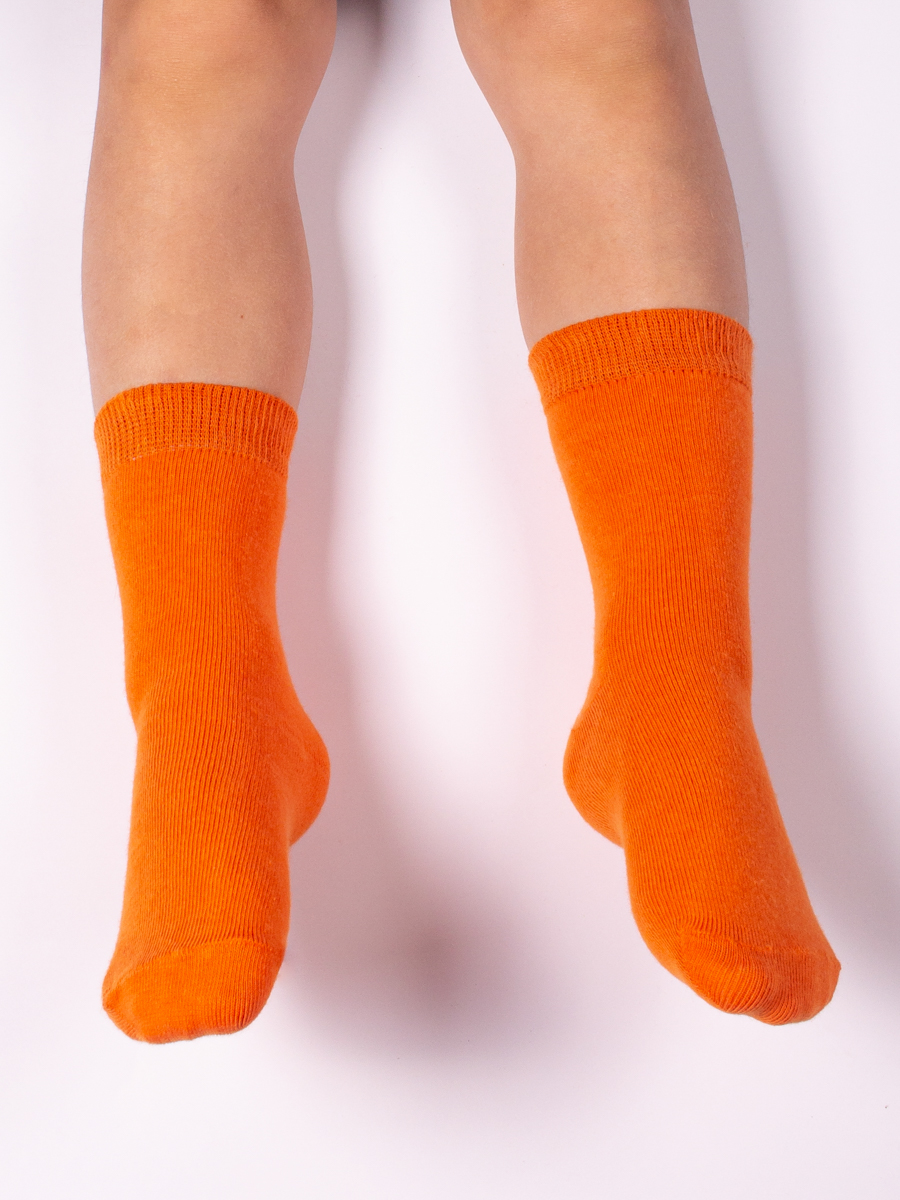 Носки 3 пары Babushka D3 Оранжевые - фото 10