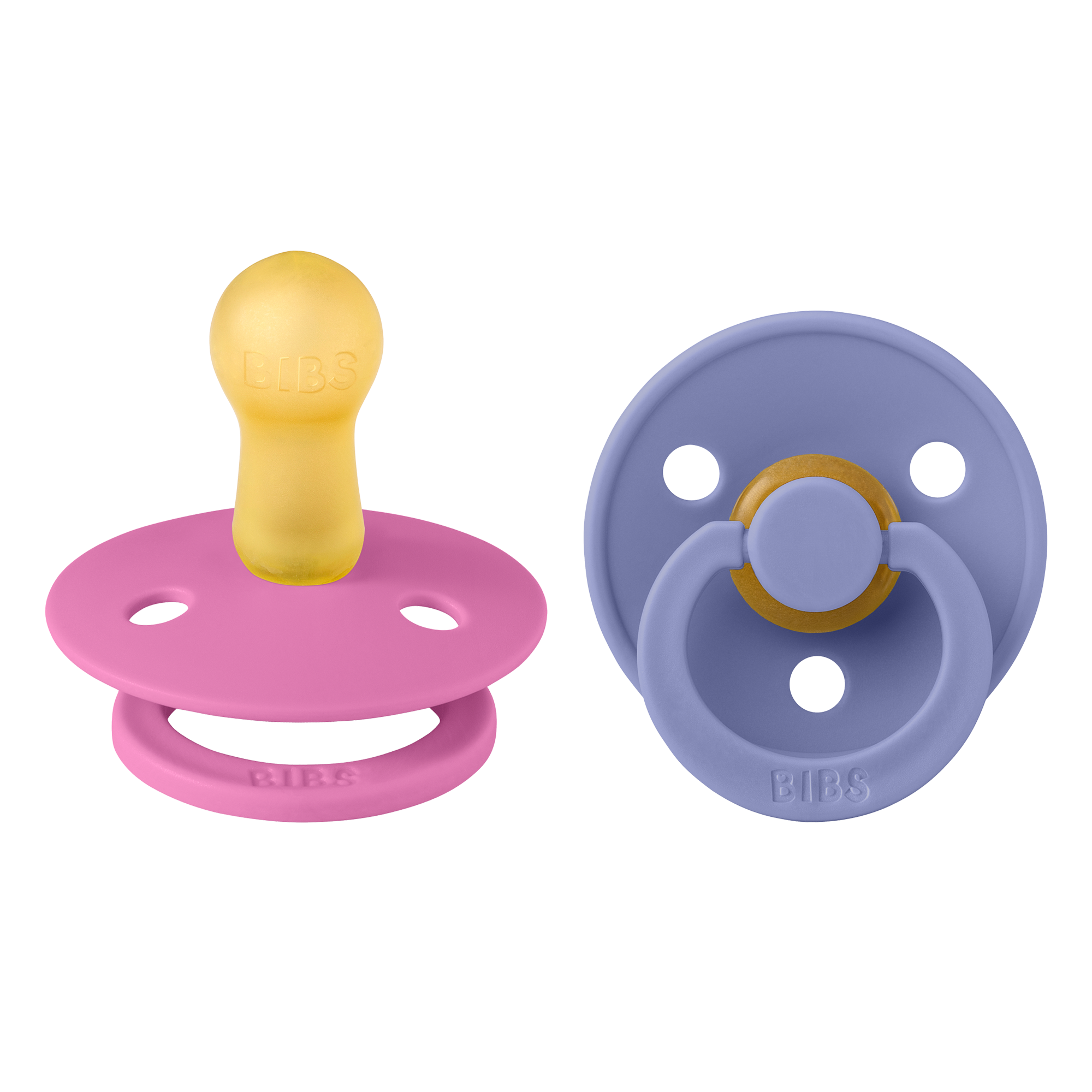 Набор BIBS латекс классическая от 6 мес. 2 шт. - фото 1