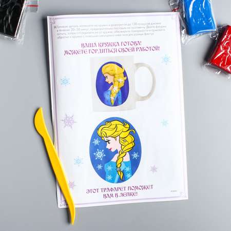 Набор для творчества Disney Эльза Холодное сердце клей/масса для декорирования