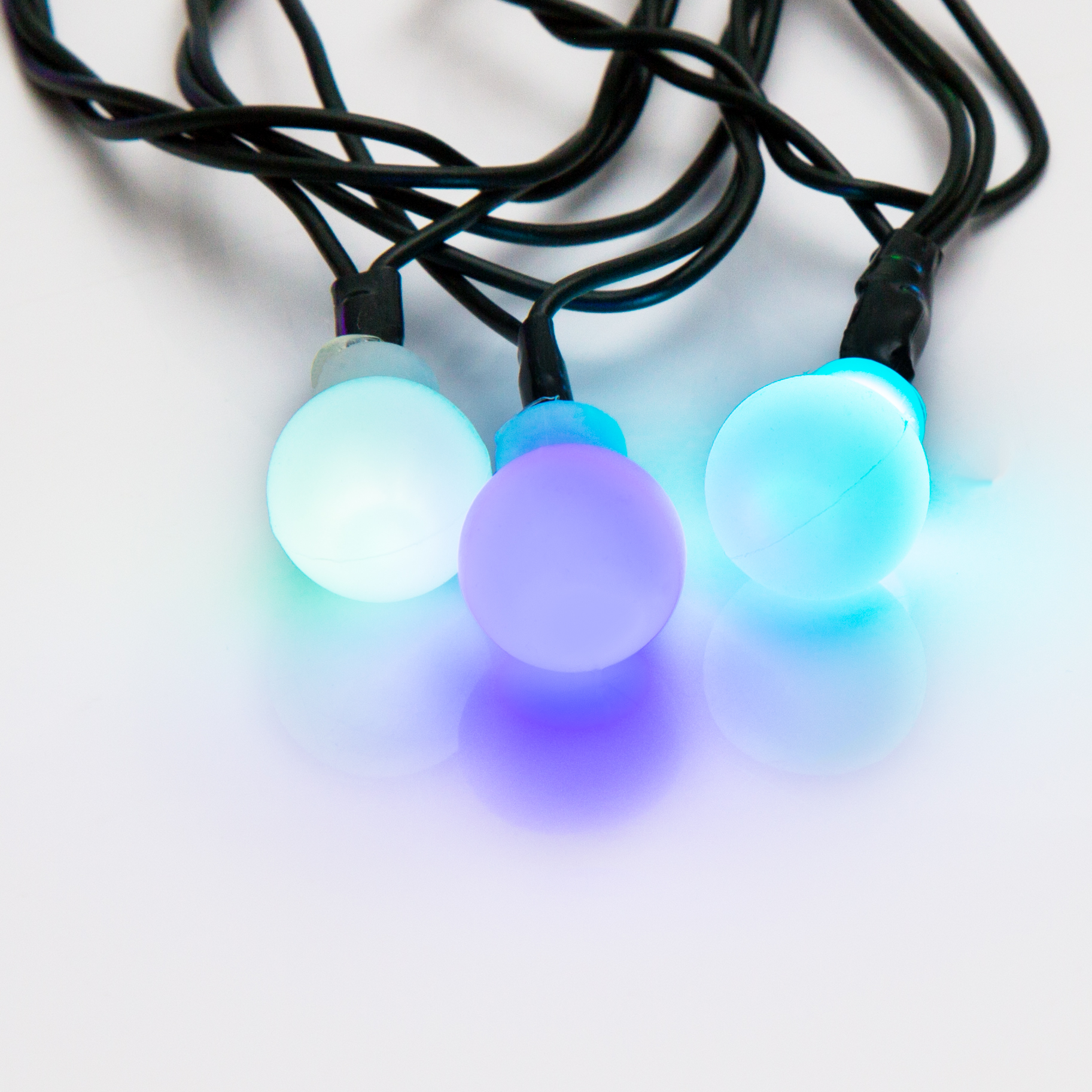 Светодиодная гирлянда NEON-NIGHT Шарики 5 м с эффектом смены цвета RGB 303-539 - фото 10