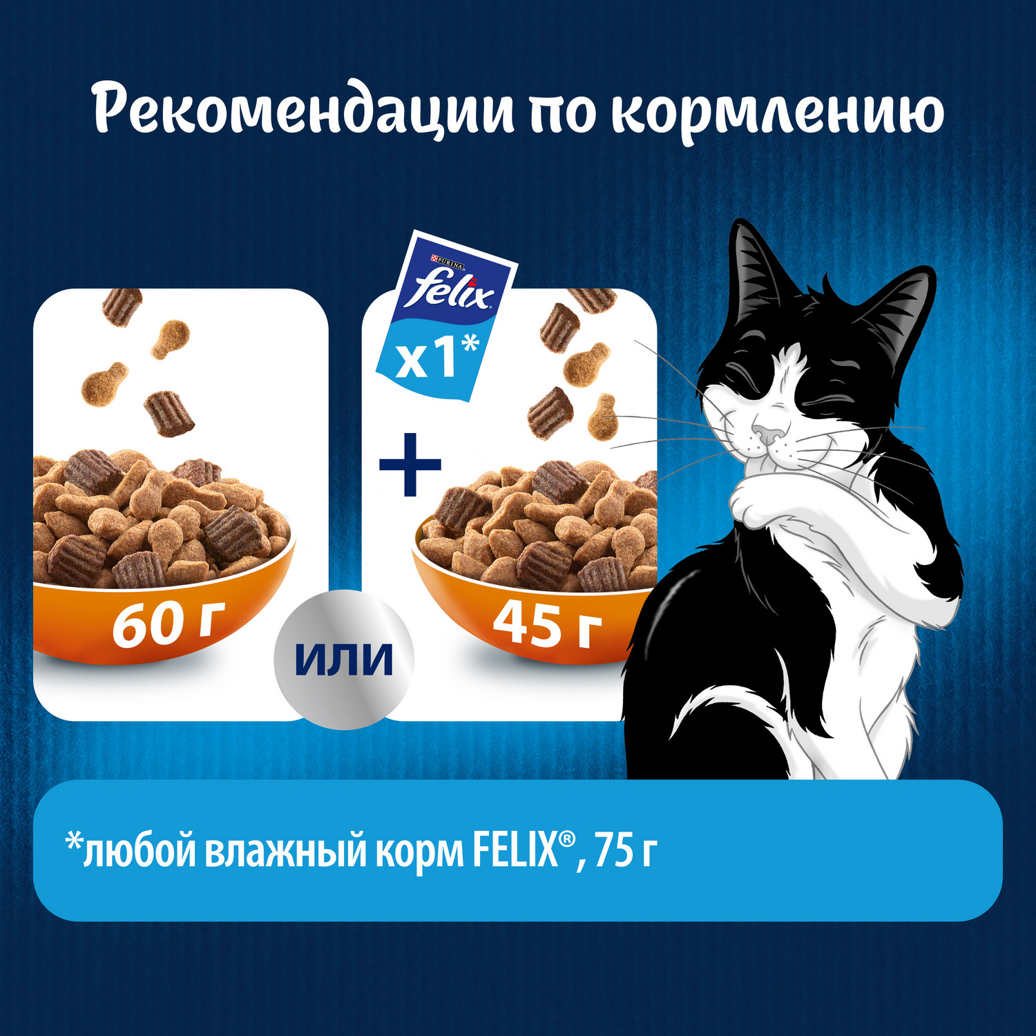 Корм для кошек Felix Мясное объедение  сухой с курицей 600г - фото 8