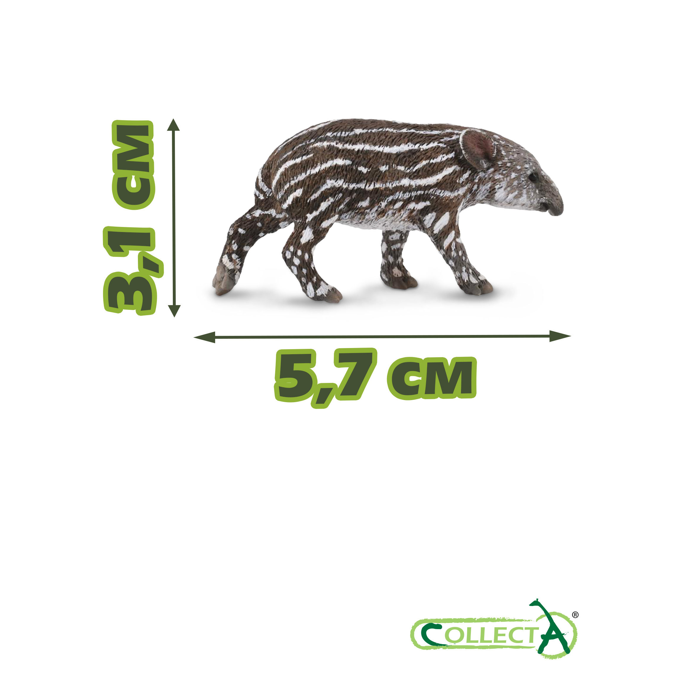 Фигурка Collecta детеныш тапира Бэйрда - фото 2