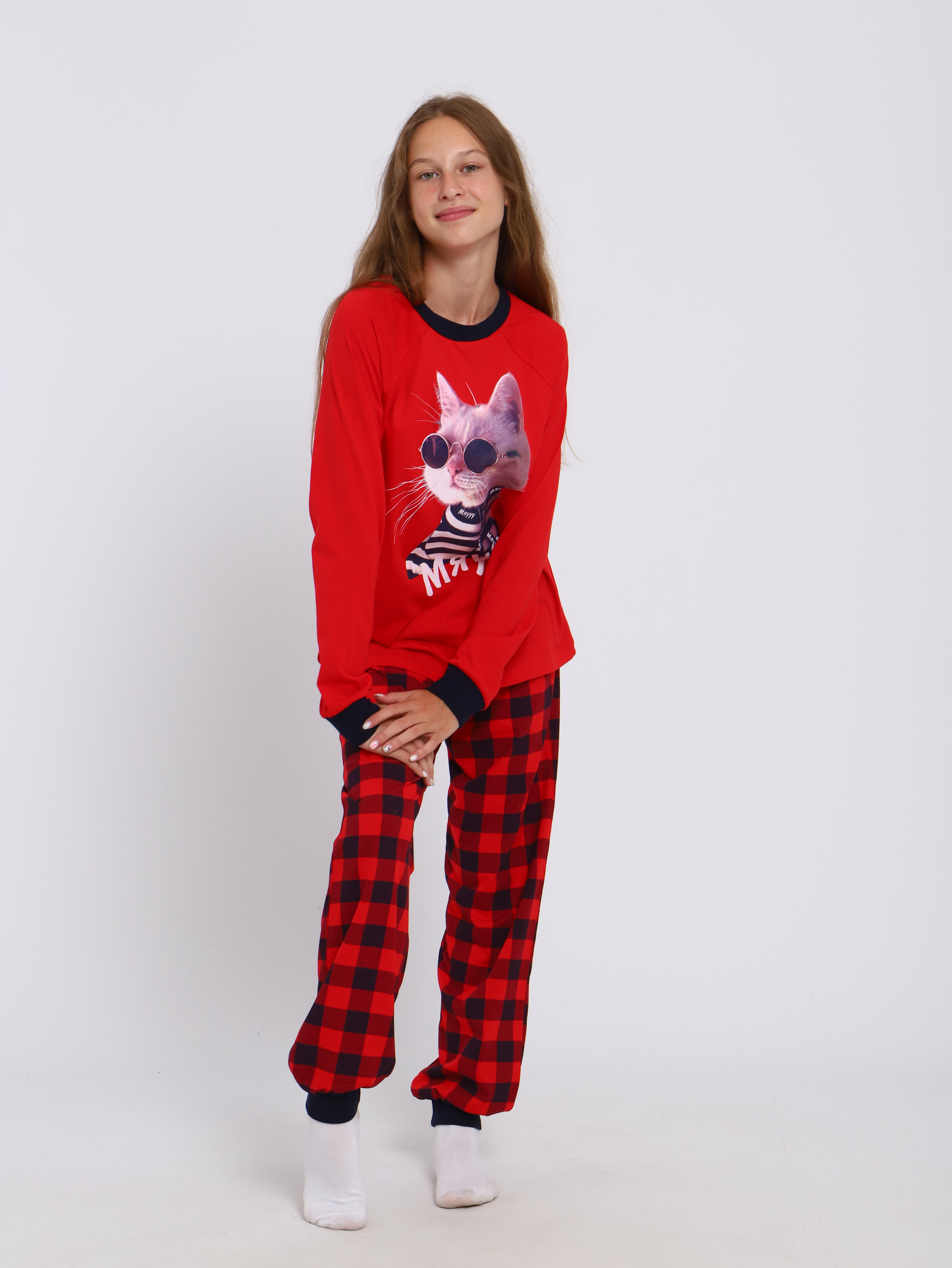 Пижама ЛАДОШКИ Пиж Котомания - фото 8