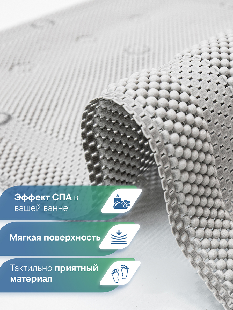 Коврик для ванной VILINA 43 x 90 см - фото 2