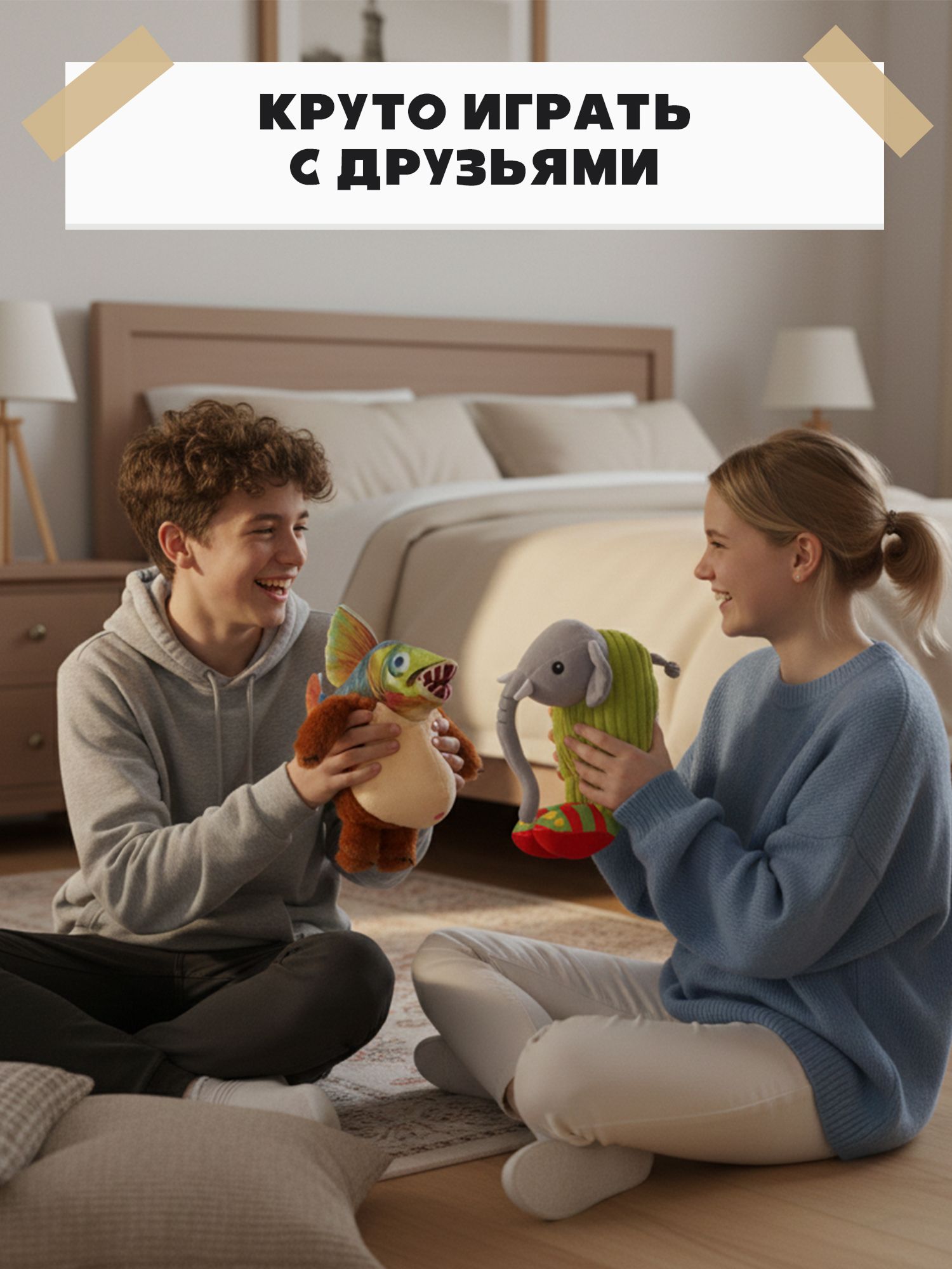 Мягкая игрушка Italian Brainrot Троппи Триппи - фото 3