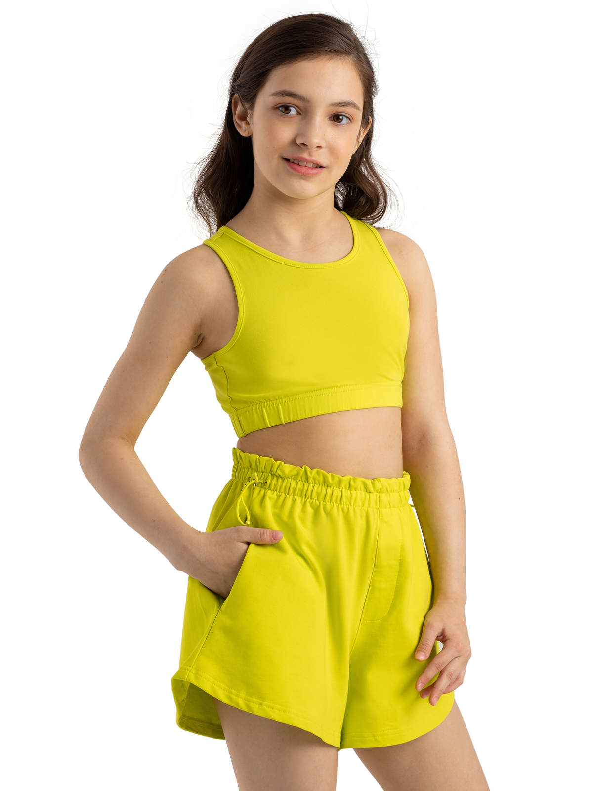 Футболка с топом Kapika LJGCT07-00 - фото 2