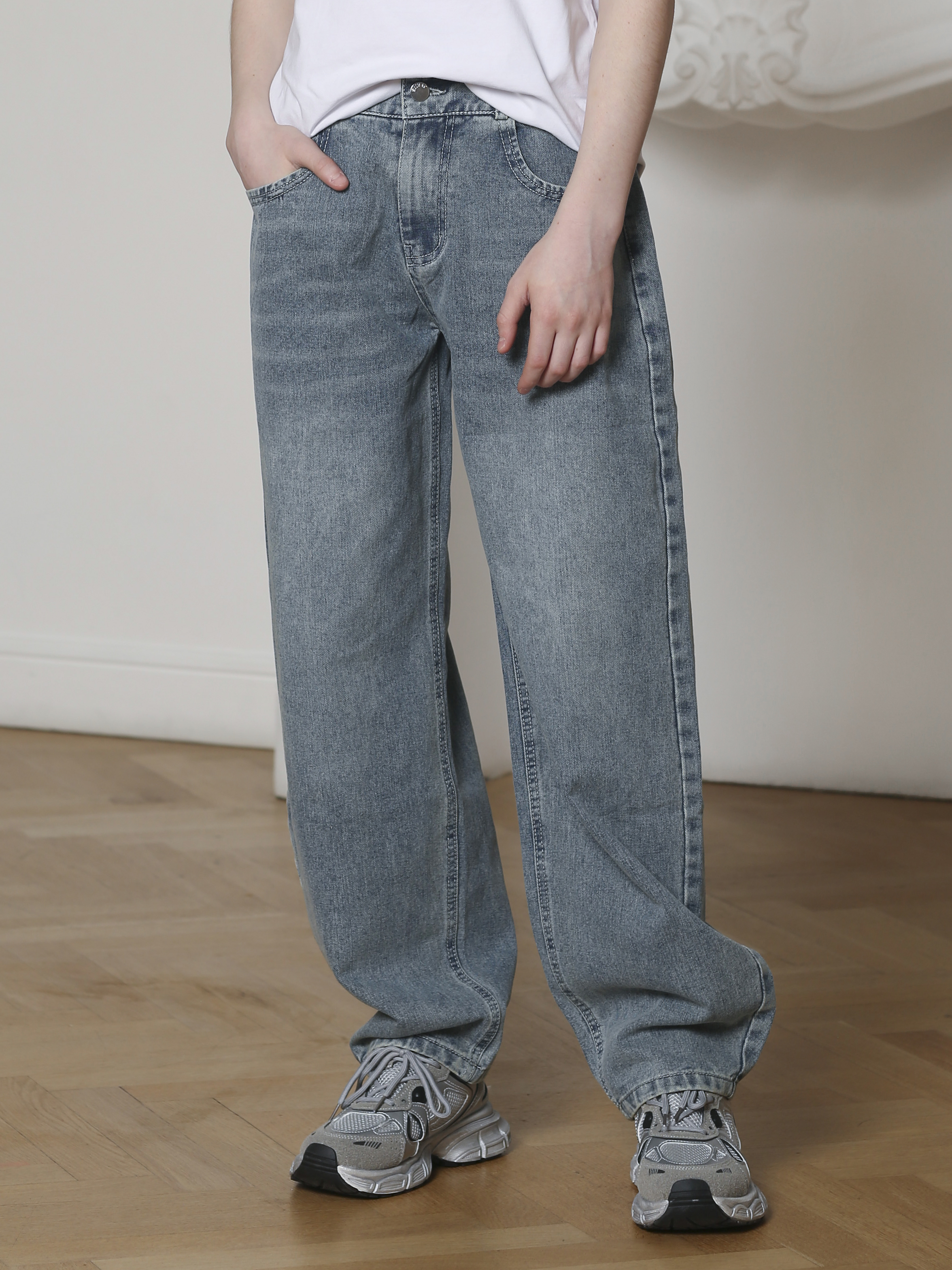 Джинсы-багги СИНИЙ МИР R171-IL - фото 4