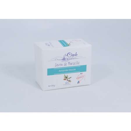 Мыло LaCigale Миндаль 4 шт. 100 г