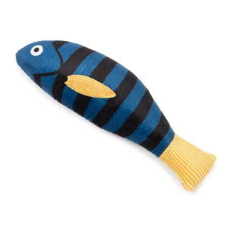 Игрушка для кошек Barbaks Окунь Кузьма с кошачьей мятой 7*21см