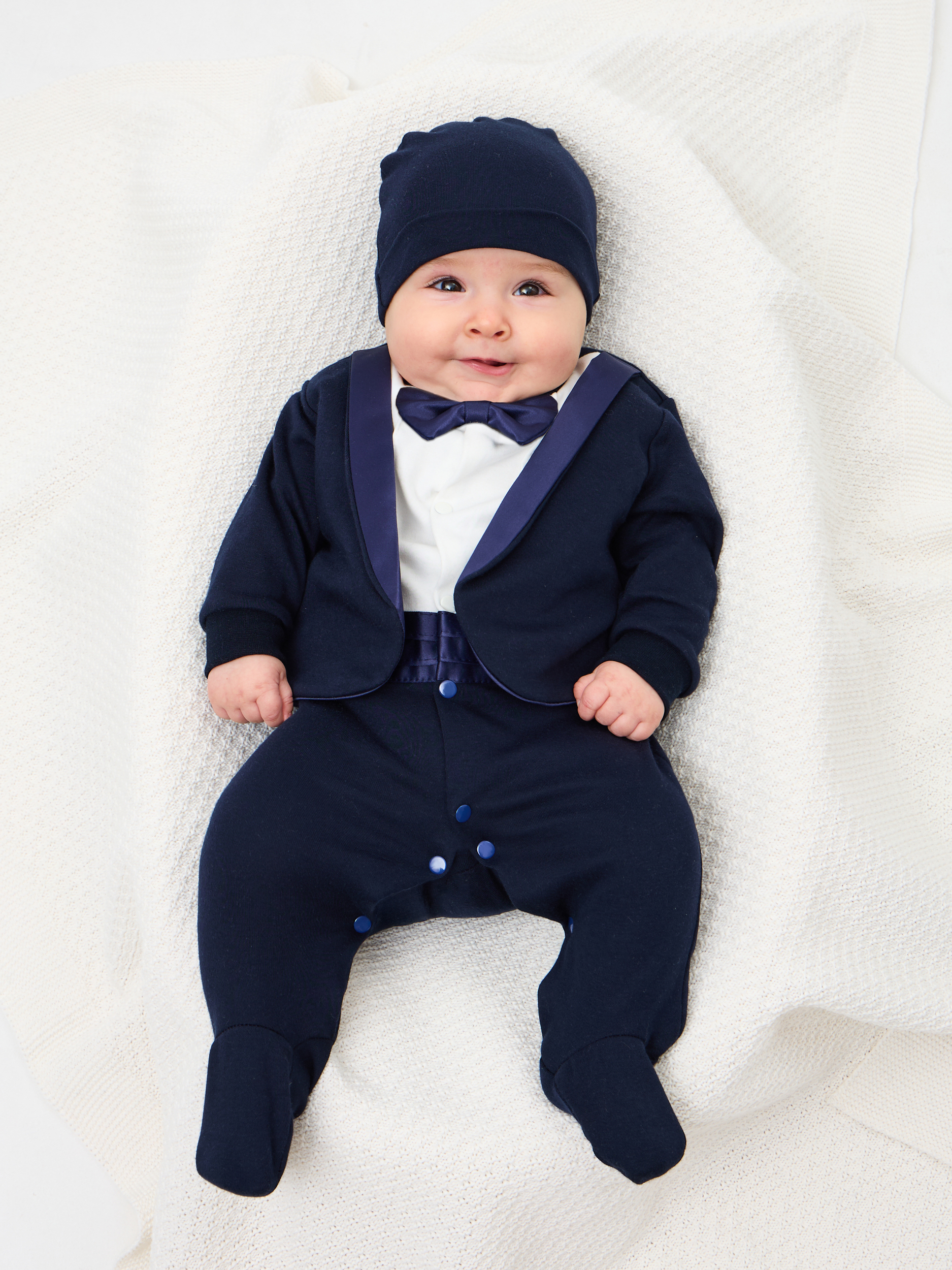 Конверт на выписку ТОСЯ БОСЯ Смокинг синий - фото 7