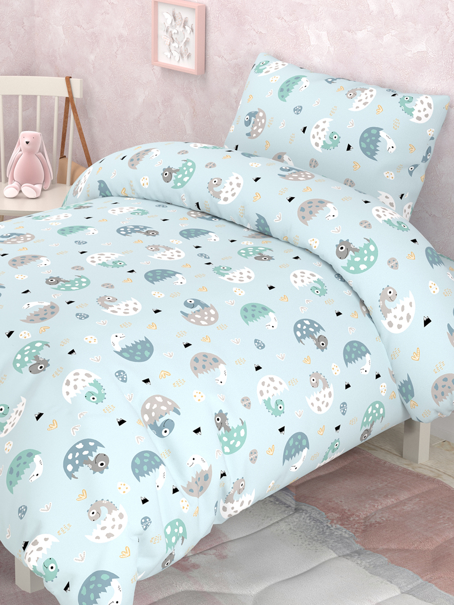 Комплект постельного белья BRAVO kids dreams Динопупсики полутораспальный 3 предм. - фото 5