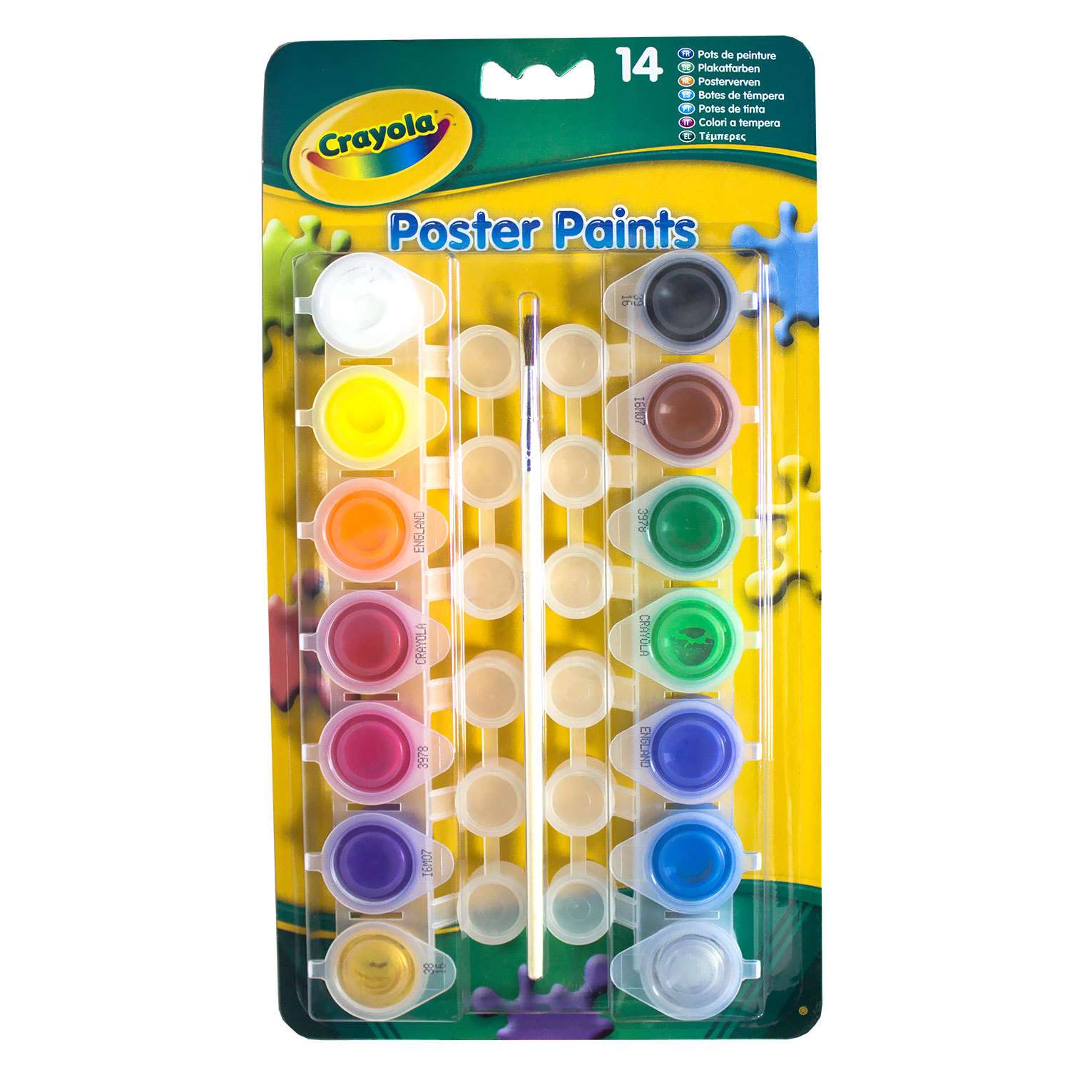Краски гуашь Crayola 14 цв. - фото 1