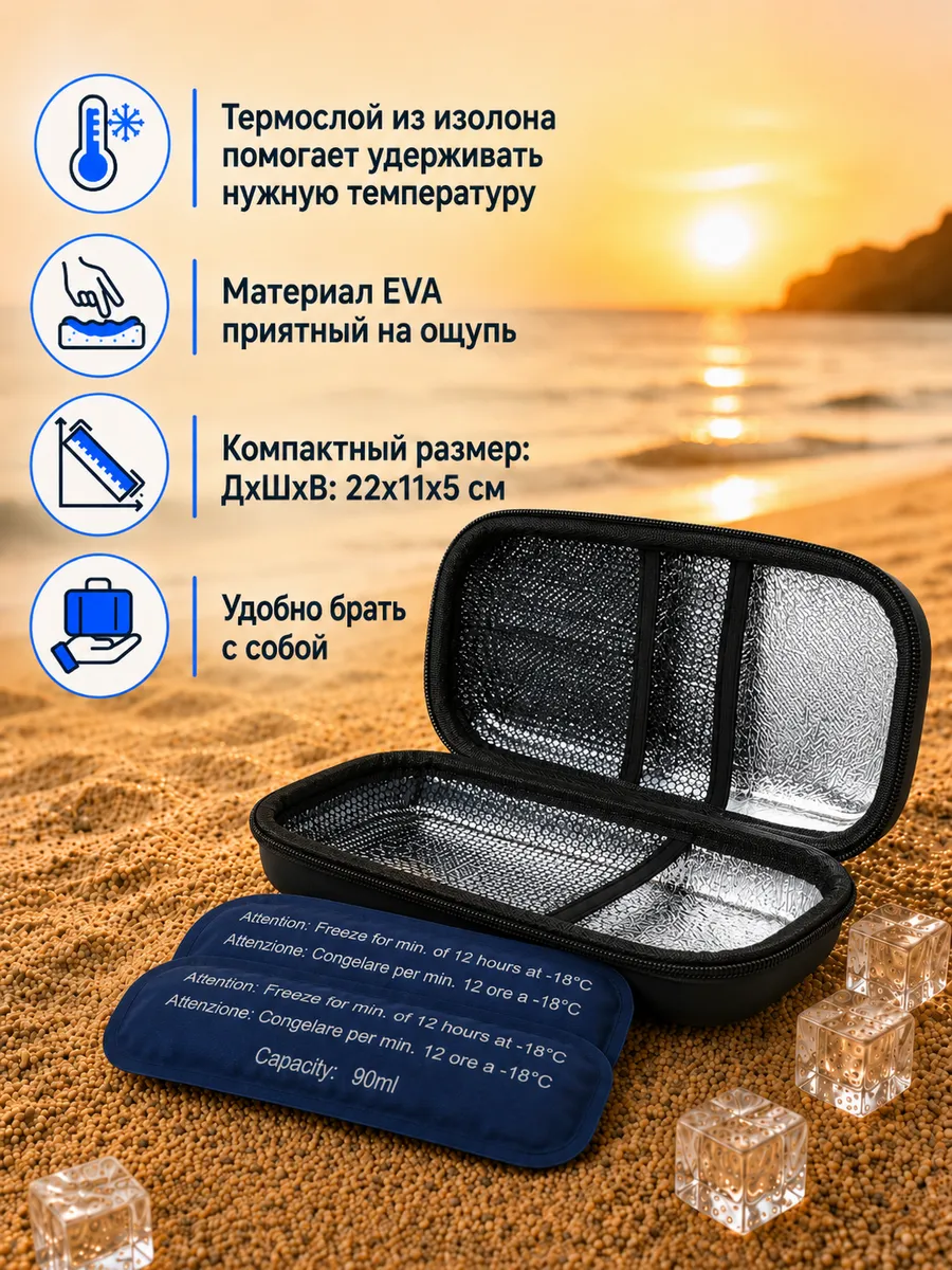 Термосумка ТОПАТОМ Пенал холода - фото 2