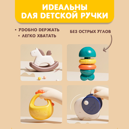 Игрушка LUCHINA toys погремушка