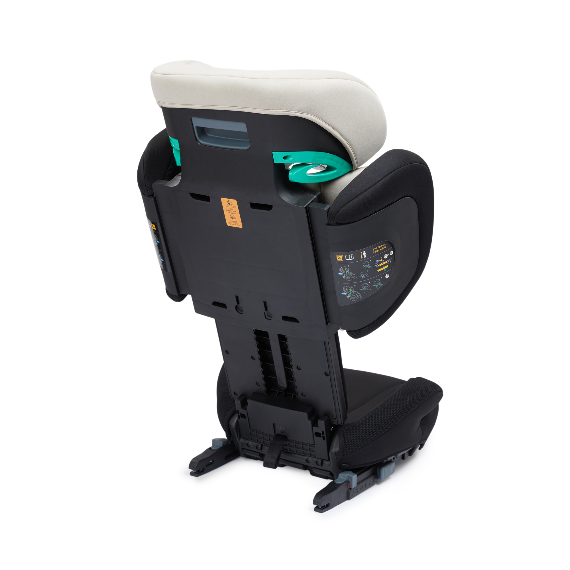 Автокресло Happy Baby Isofix 2/3 (15-36 кг) бежевый - фото 6