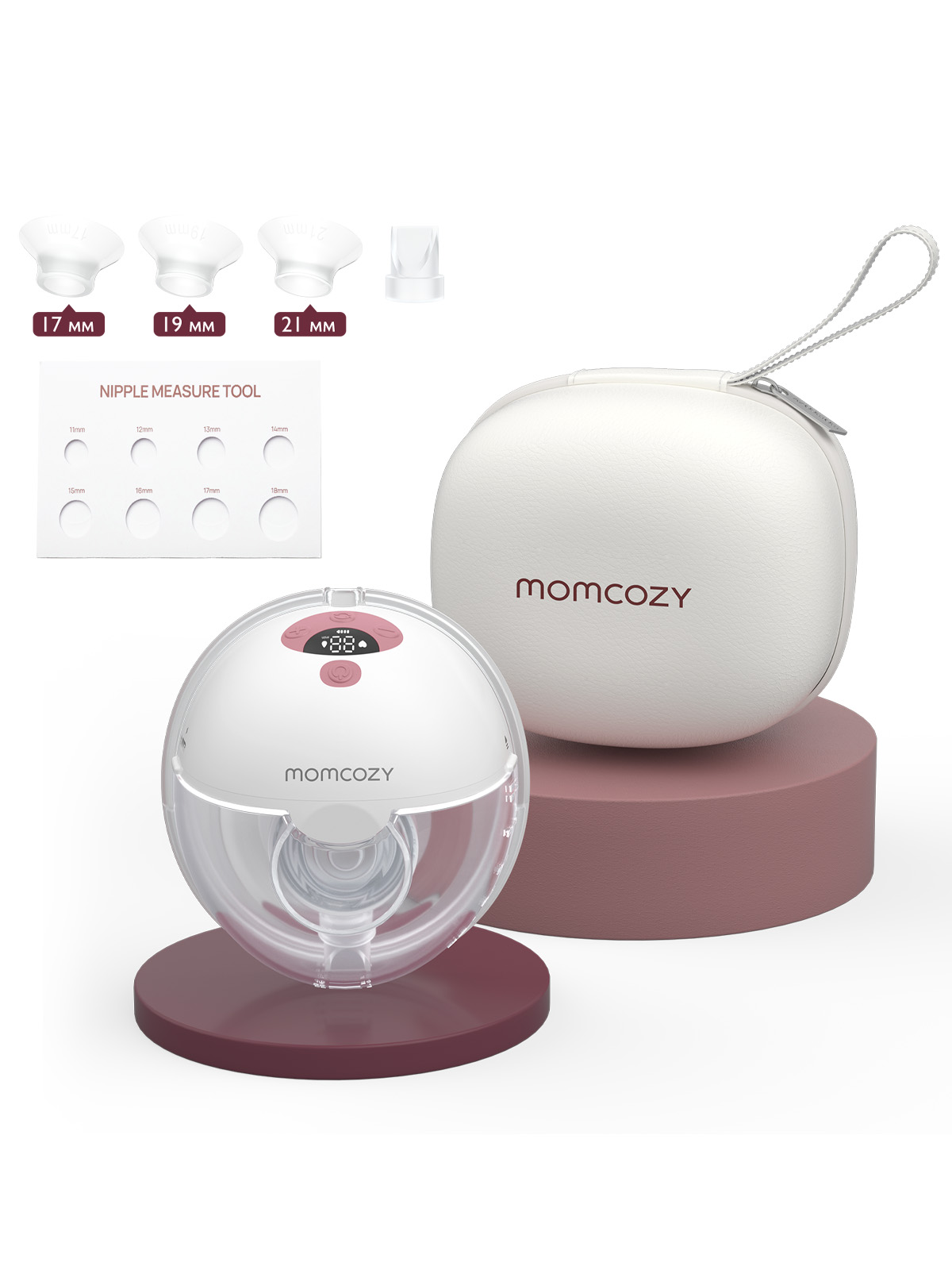 Молокоотсос электрический Momcozy M5 беспроводной портативный - фото 1