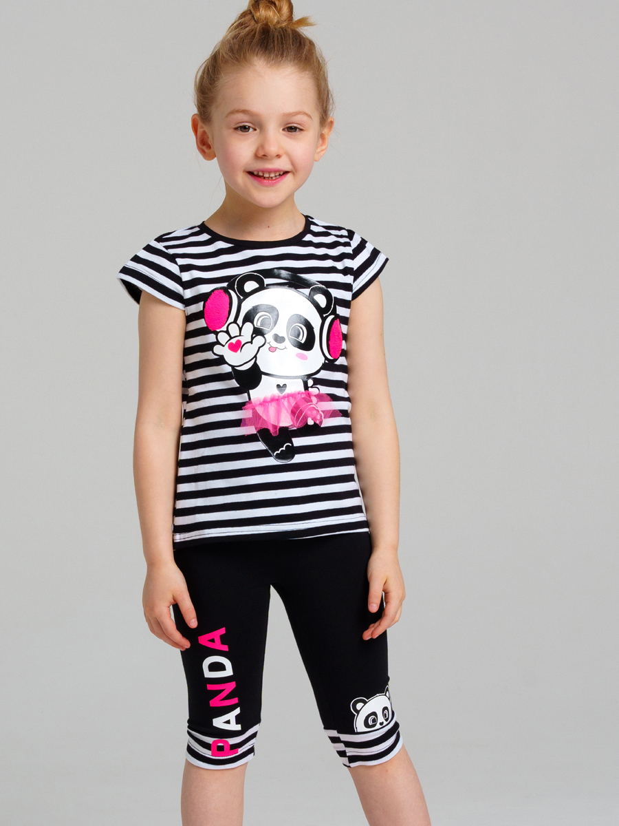 Футболка и леггинсы PlayToday 12422121 - фото 1