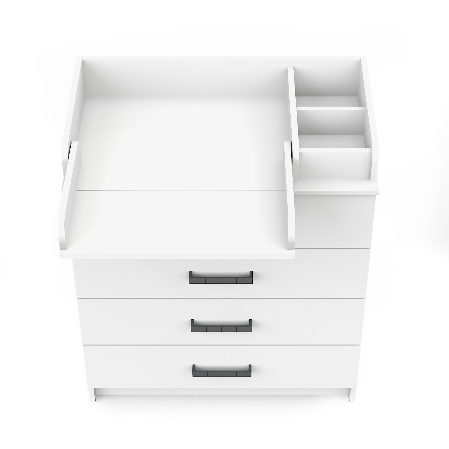 Комод пеленальный aton baby furniture Marvin (белый) - фото 2