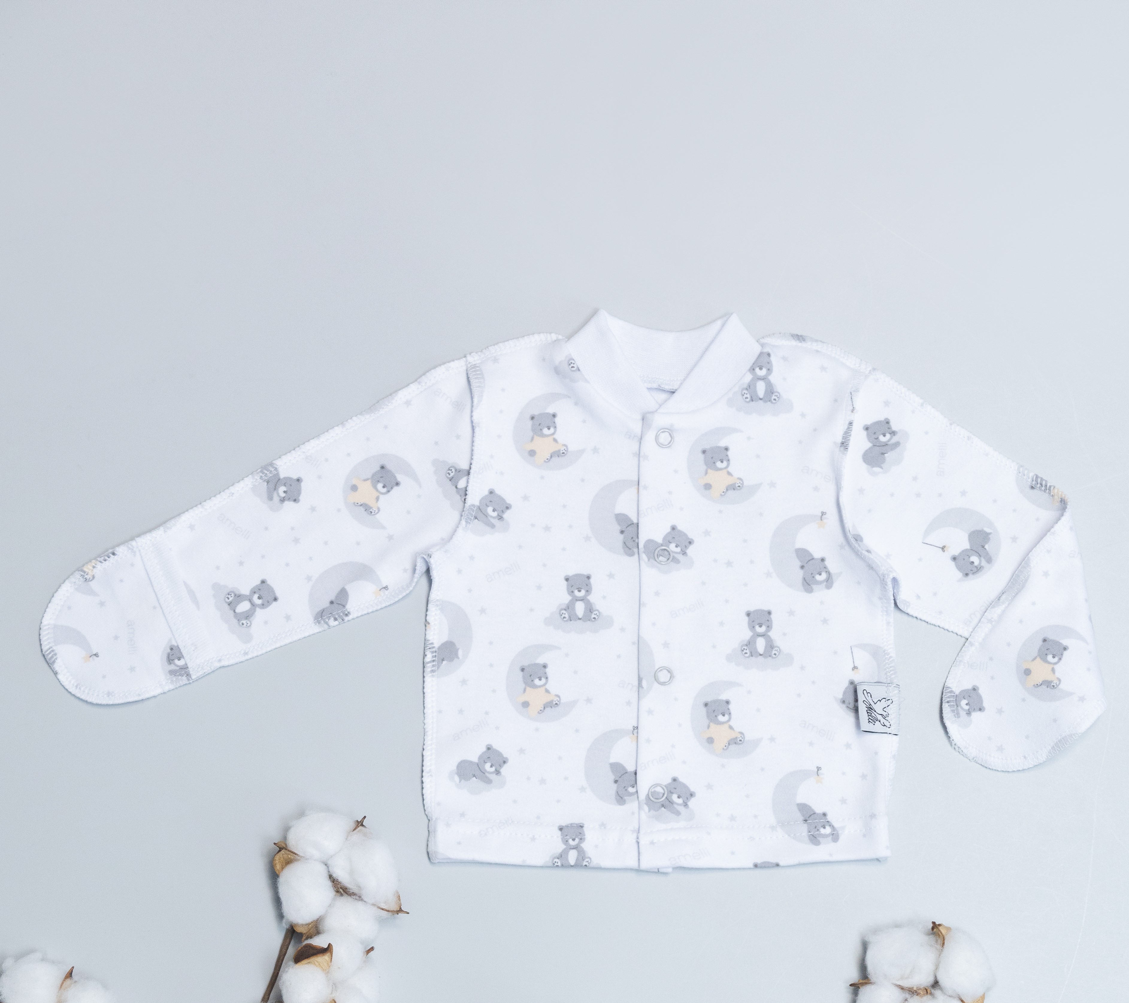 Кофточка Amelli КЛ.050.007.0.322.005/006сер - фото 1