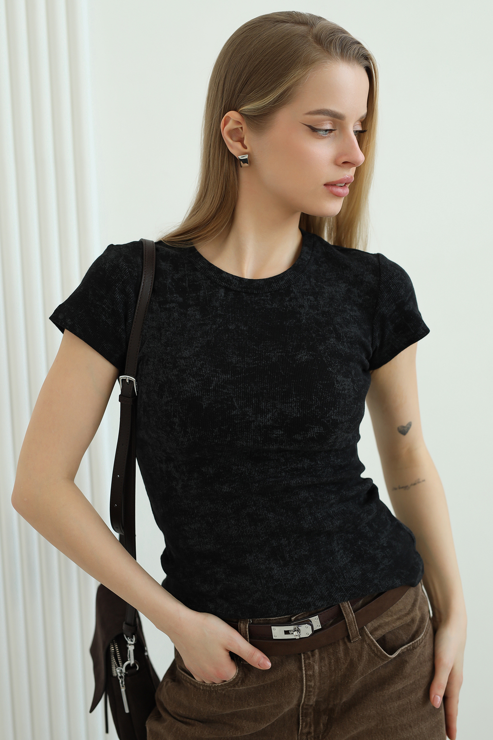 Футболка Ifeizion 14511/1 черный - фото 5