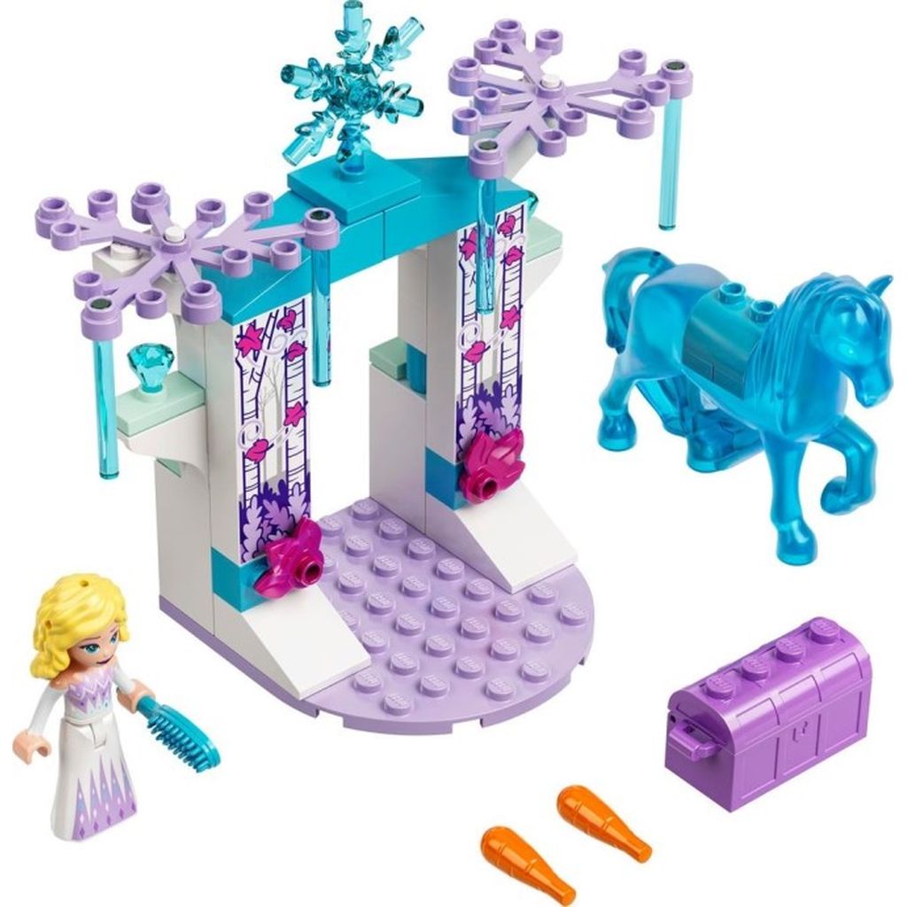 Конструктор LEGO Disney Princess Конюшня Эльзы и Нокка 53 дет. - фото 1