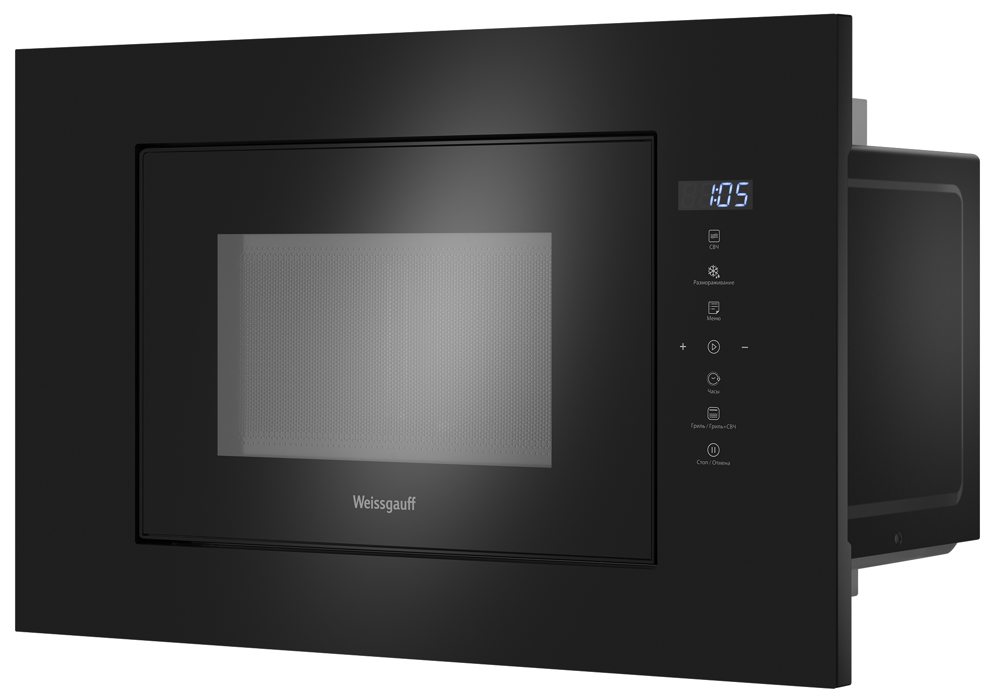 Встраиваемая микроволновая печь WEISSGAUFF 435130 - фото 14