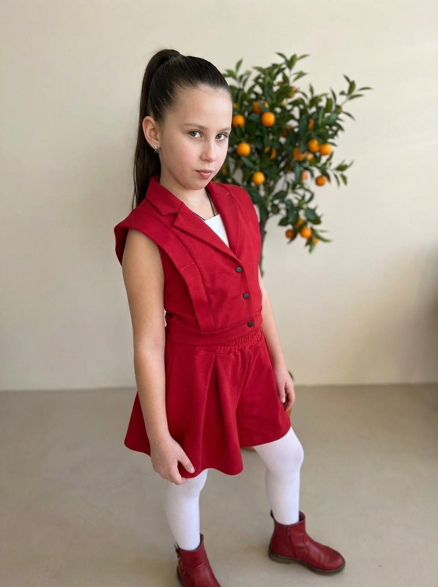 Костюм ДИКА SKS07/Красный - фото 6