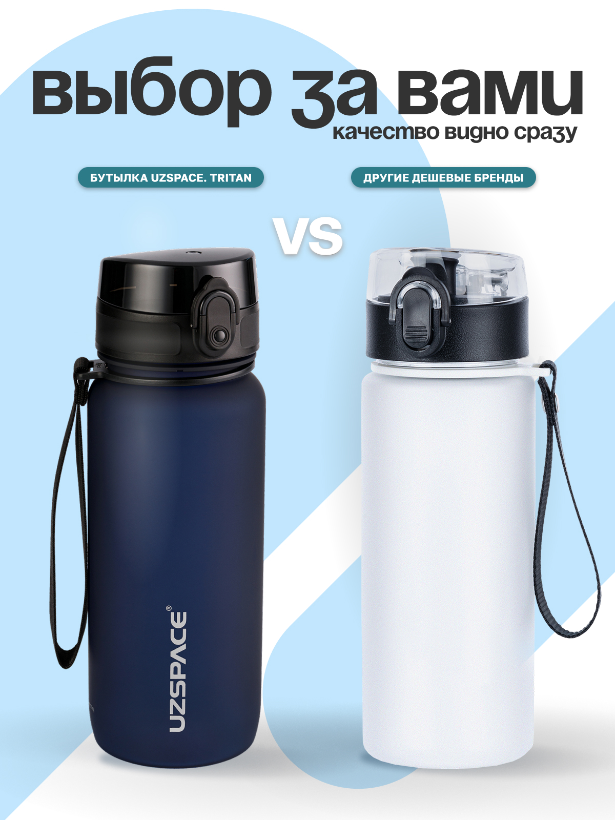 Бутылка UZSPACE 650 мл - фото 6