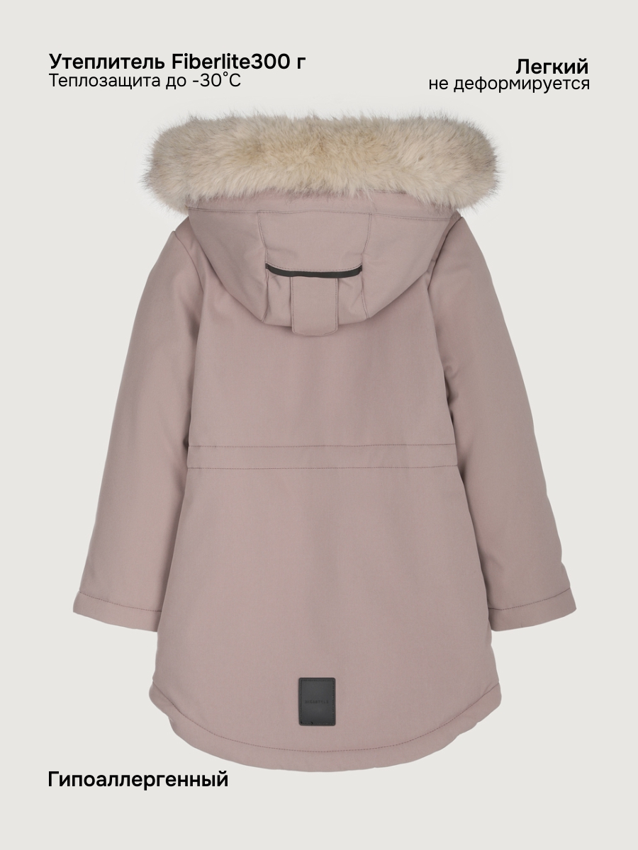 Куртка NIKASTYLE 4з7825 какао - фото 3