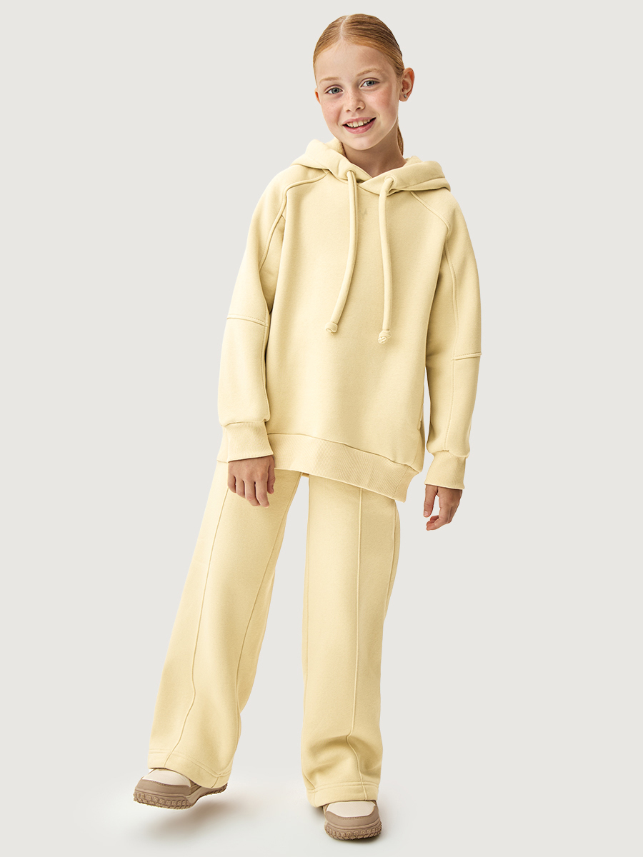 Костюм спортивный NIKASTYLE 7т12426 сливочное масло - фото 4