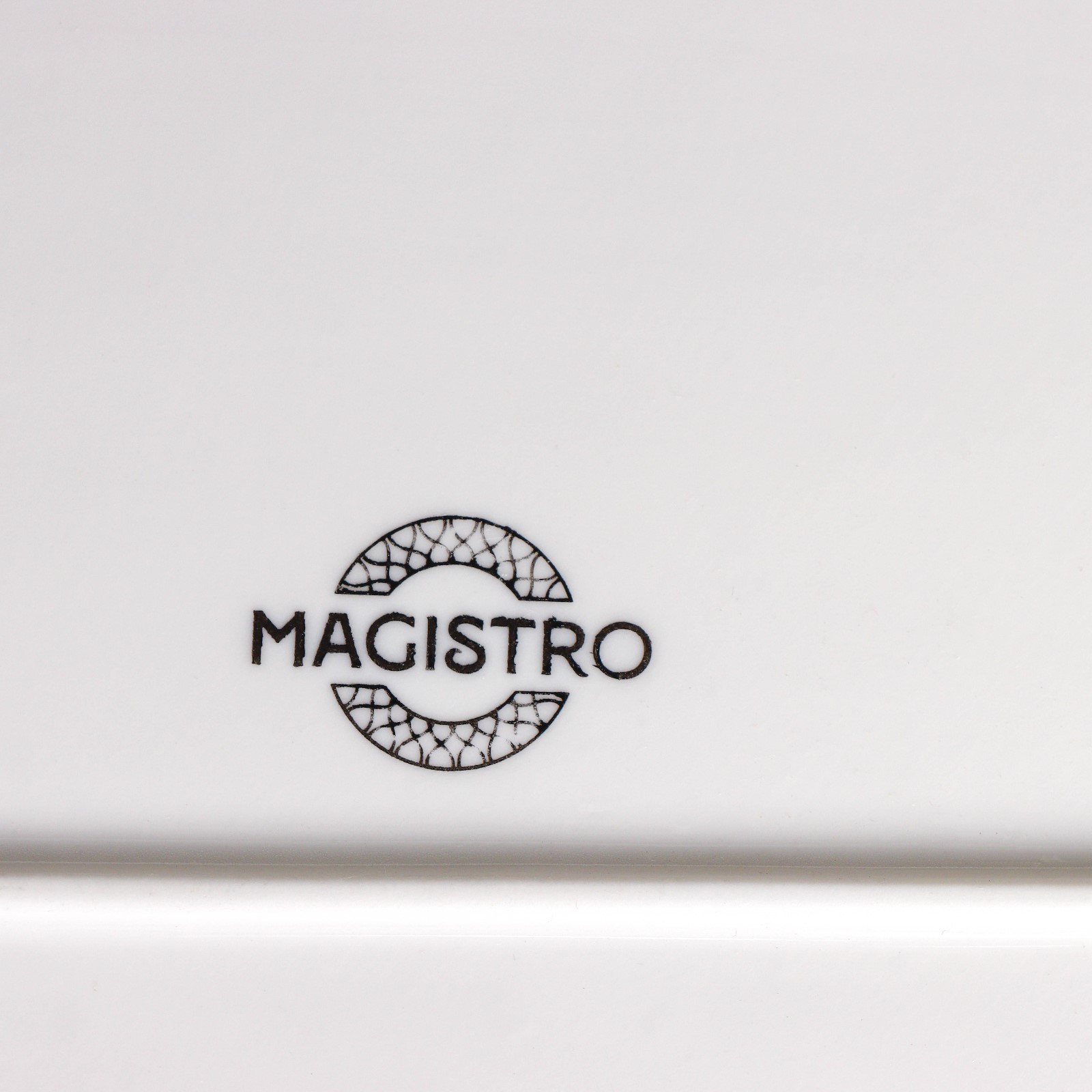 Блюдо для подачи MAGISTRO «Квадрат Бланш», d=36,5 см, фарфор - фото 5