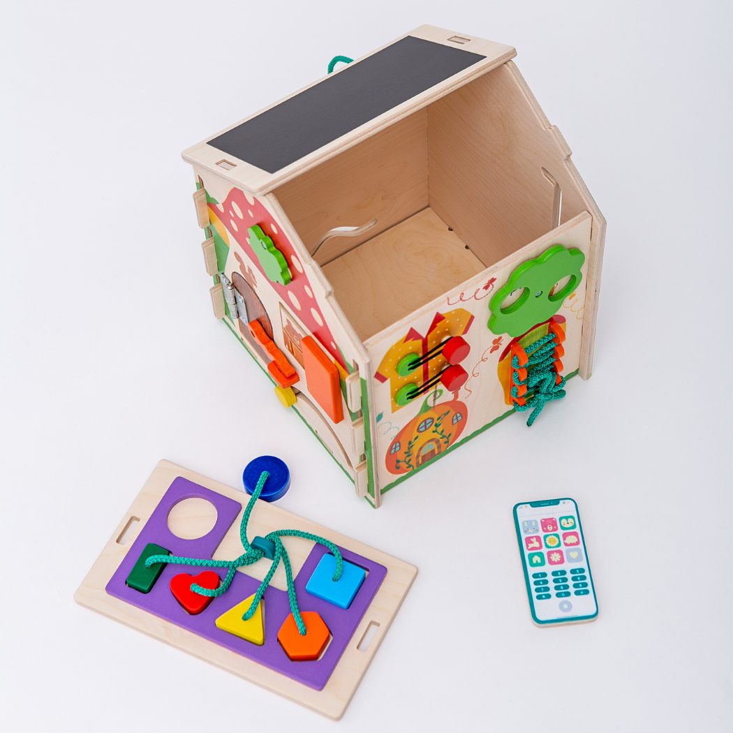 Игрушка Mag Wood бизиборд - фото 9