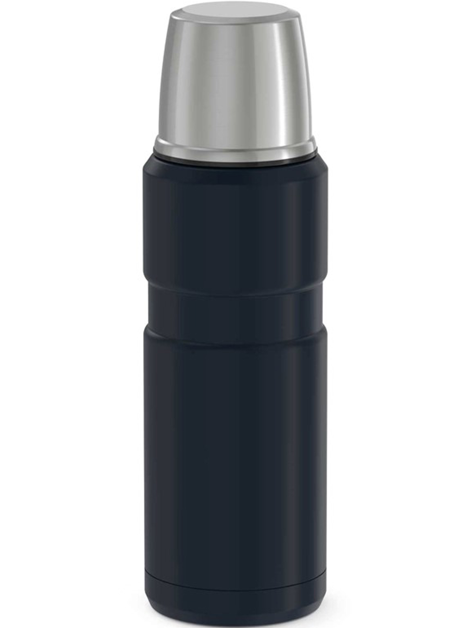Термос для кофе чая 470 мл THERMOS KING-2000 тёмно-синий – нержавеющая сталь герметичный тепло/холод 12/24 часа - фото 8