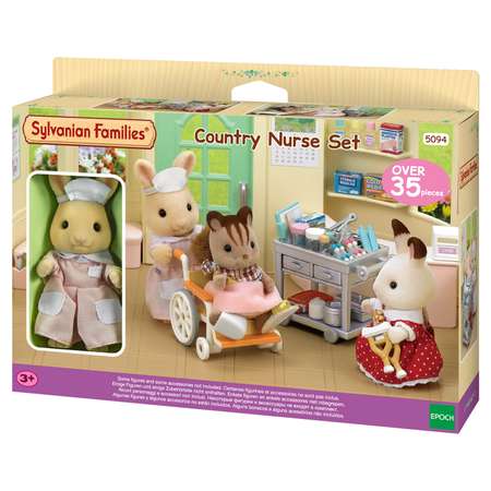 Игровой набор Sylvanian Families Медсестра с аксессуарами