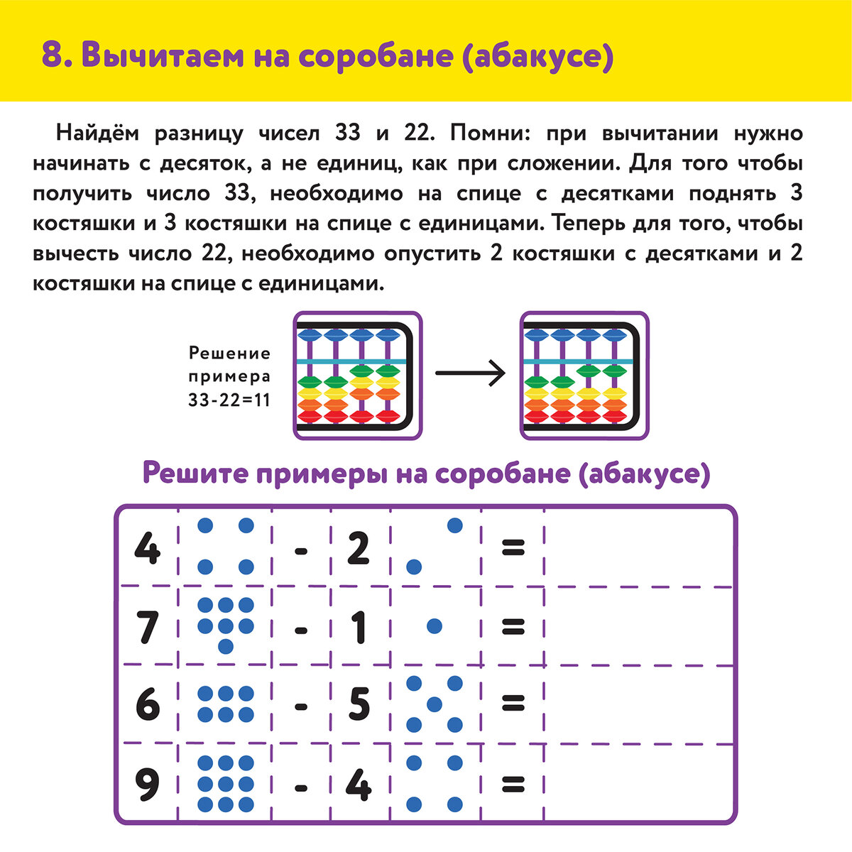 Счеты Юнландия Ментальная арифметика - фото 11