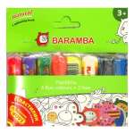 Пластилин Baramba флуоресцентный 8 цв.