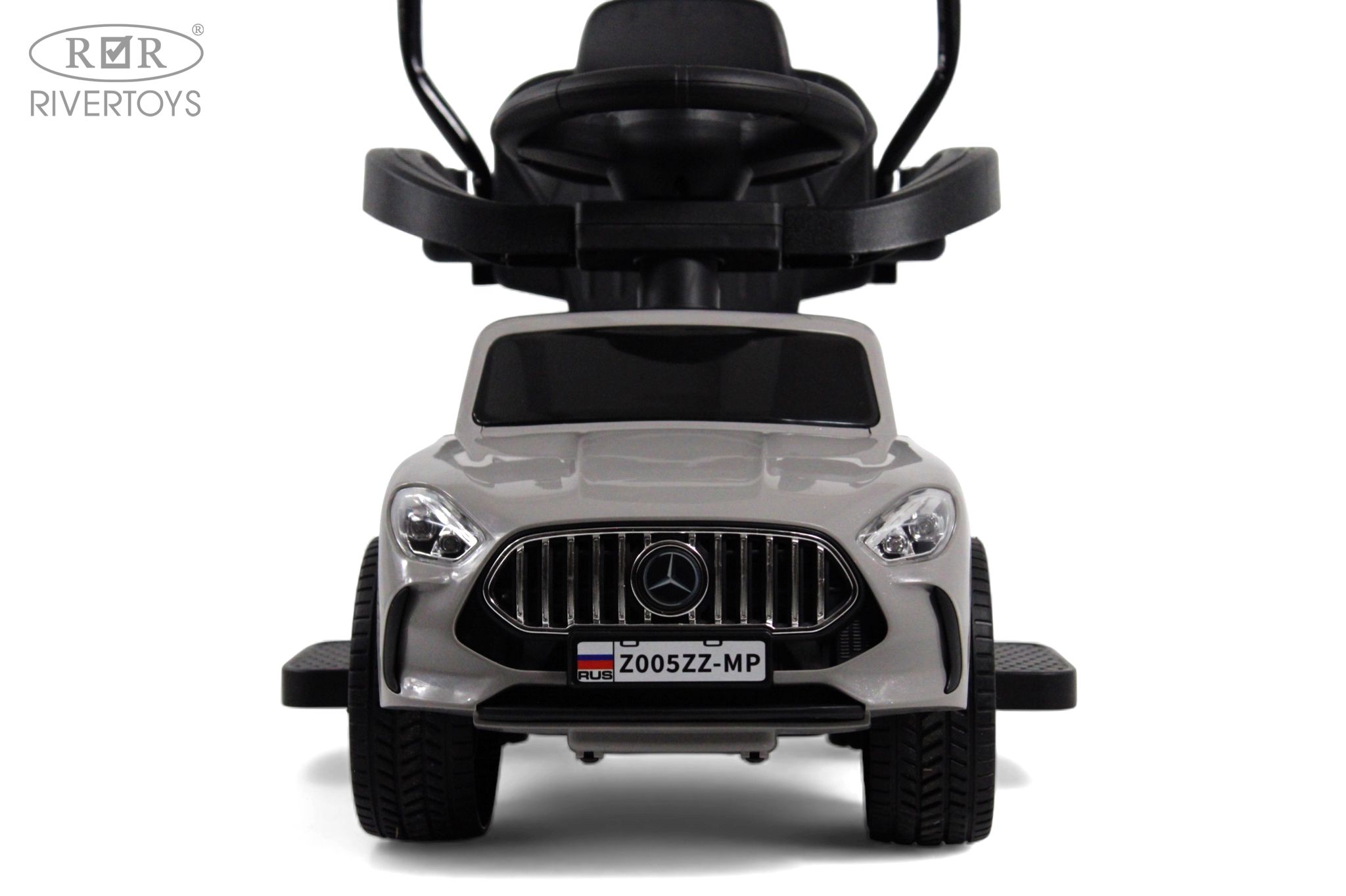 Каталка RIVERTOYS Z005ZZ-MP-GREY серый - фото 2