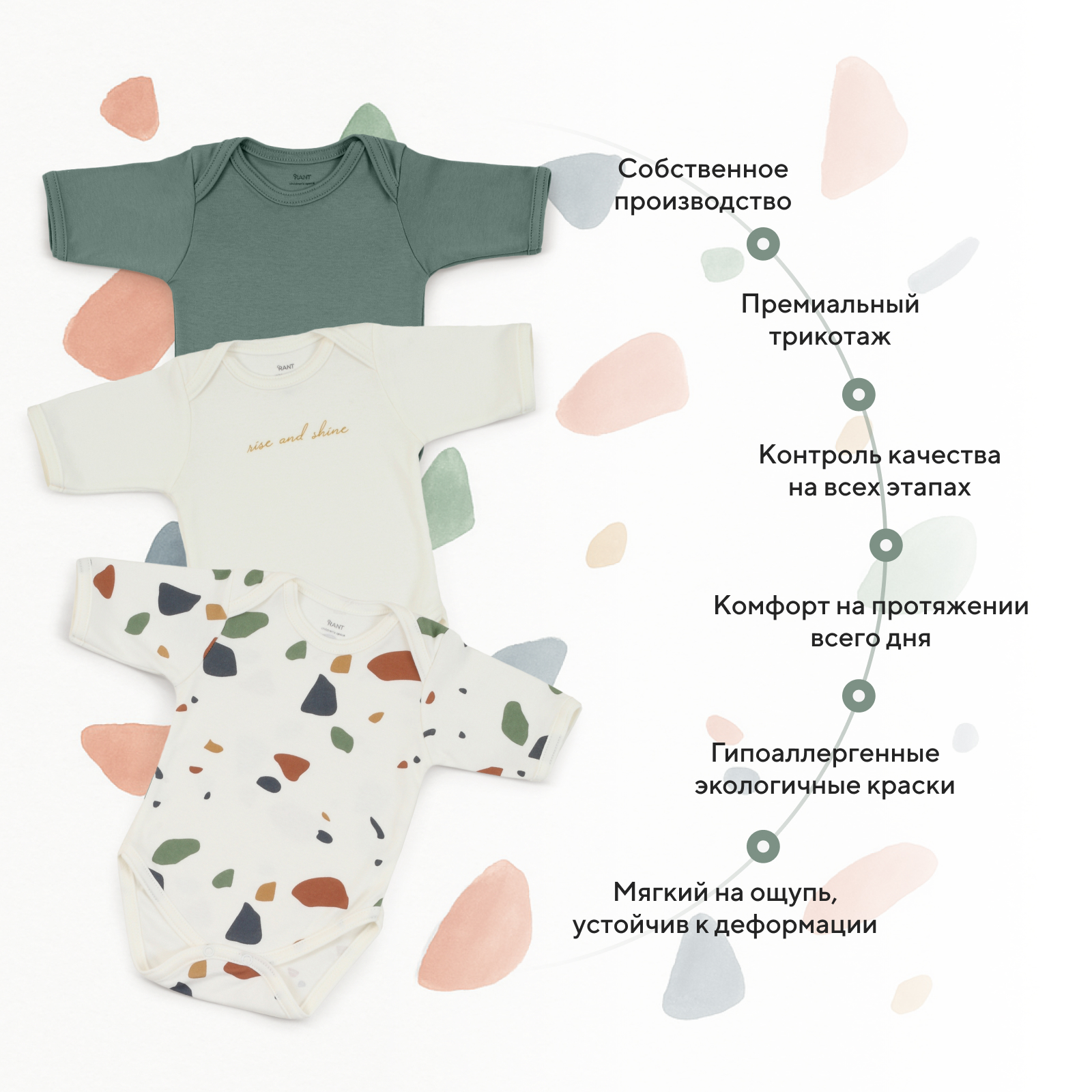 Боди 3 шт Rant 4670078649935 - фото 3