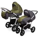Коляска 2в1 Babyton Dizzy Dark Green
