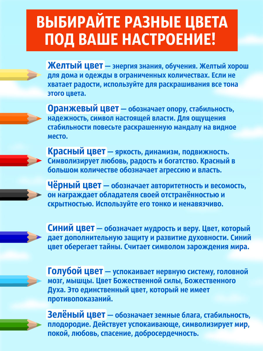 Раскраска-антистресс Проф-Пресс против тревожности 2 шт. Котик на чиле+Маяк спокойствия. А5 16 листов - фото 5