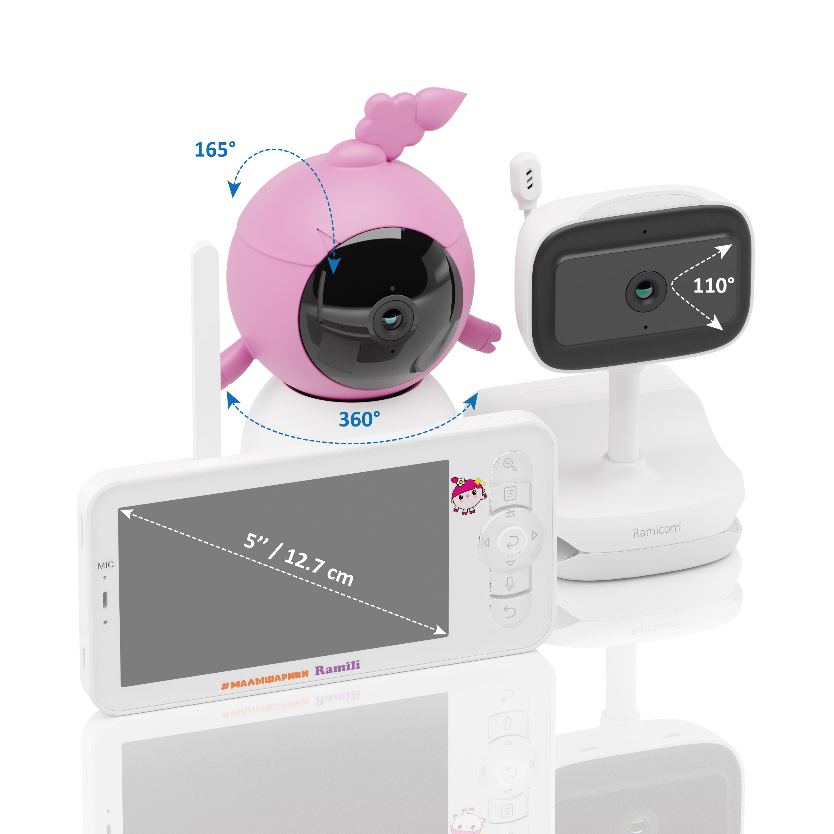 Видеоняня Ramili Малышарики Нюша - фото 6