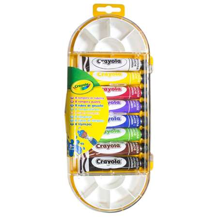 Краски темперные Crayola 8 цв.