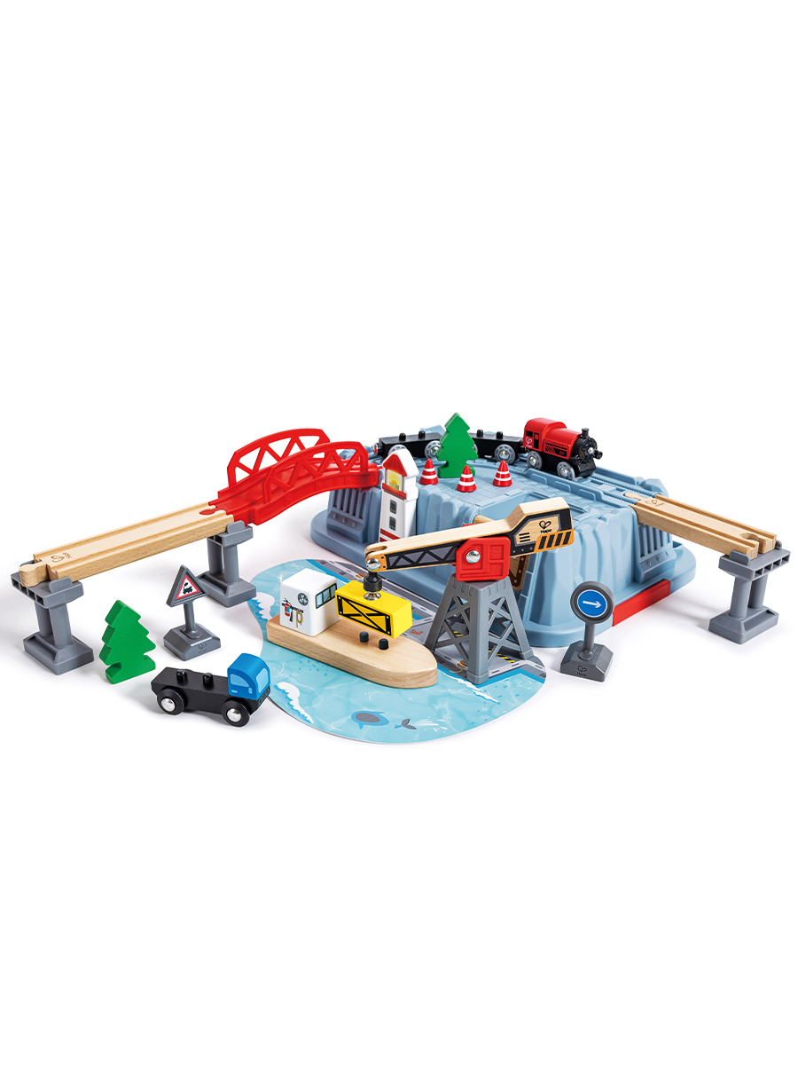 Набор железнодорожный Hape E8769_HP - фото 4