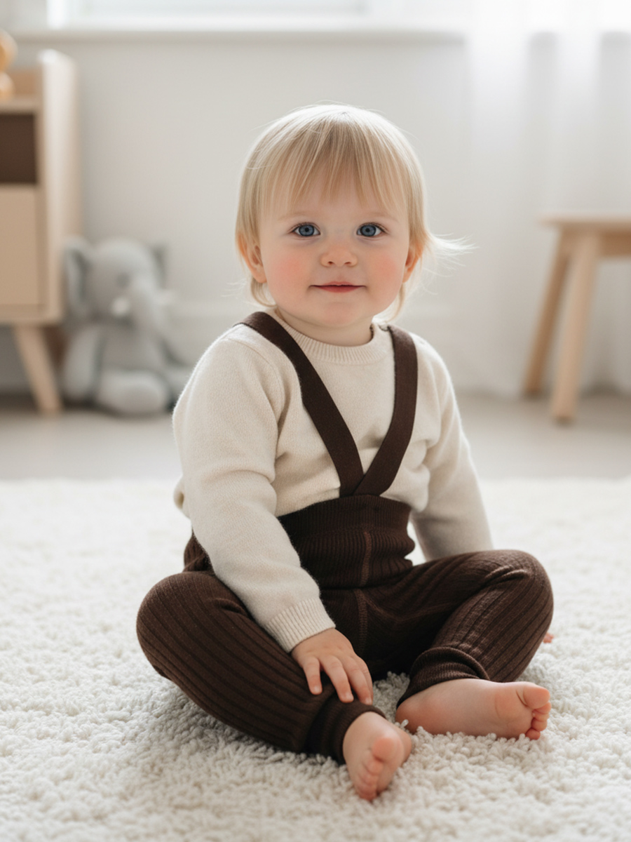 Штанишки Соль и Перец sp149коричневый - фото 1