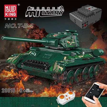 Конструктор Mould King Танк Т-34