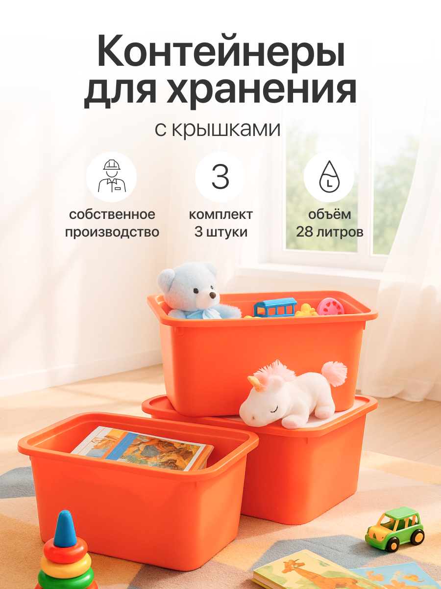 Контейнер для хранения be:plast Трофей - фото 1