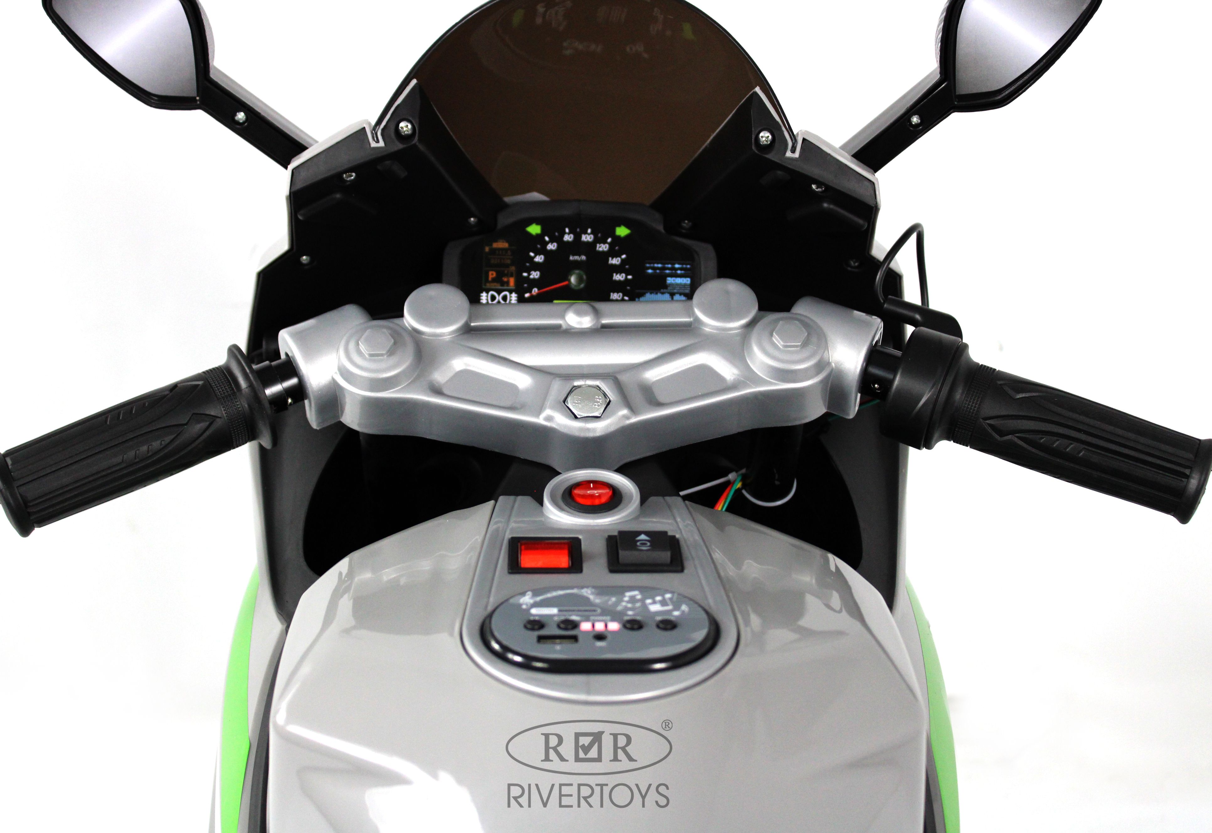 Электромобиль RIVERTOYS C005MC-GREY - фото 17