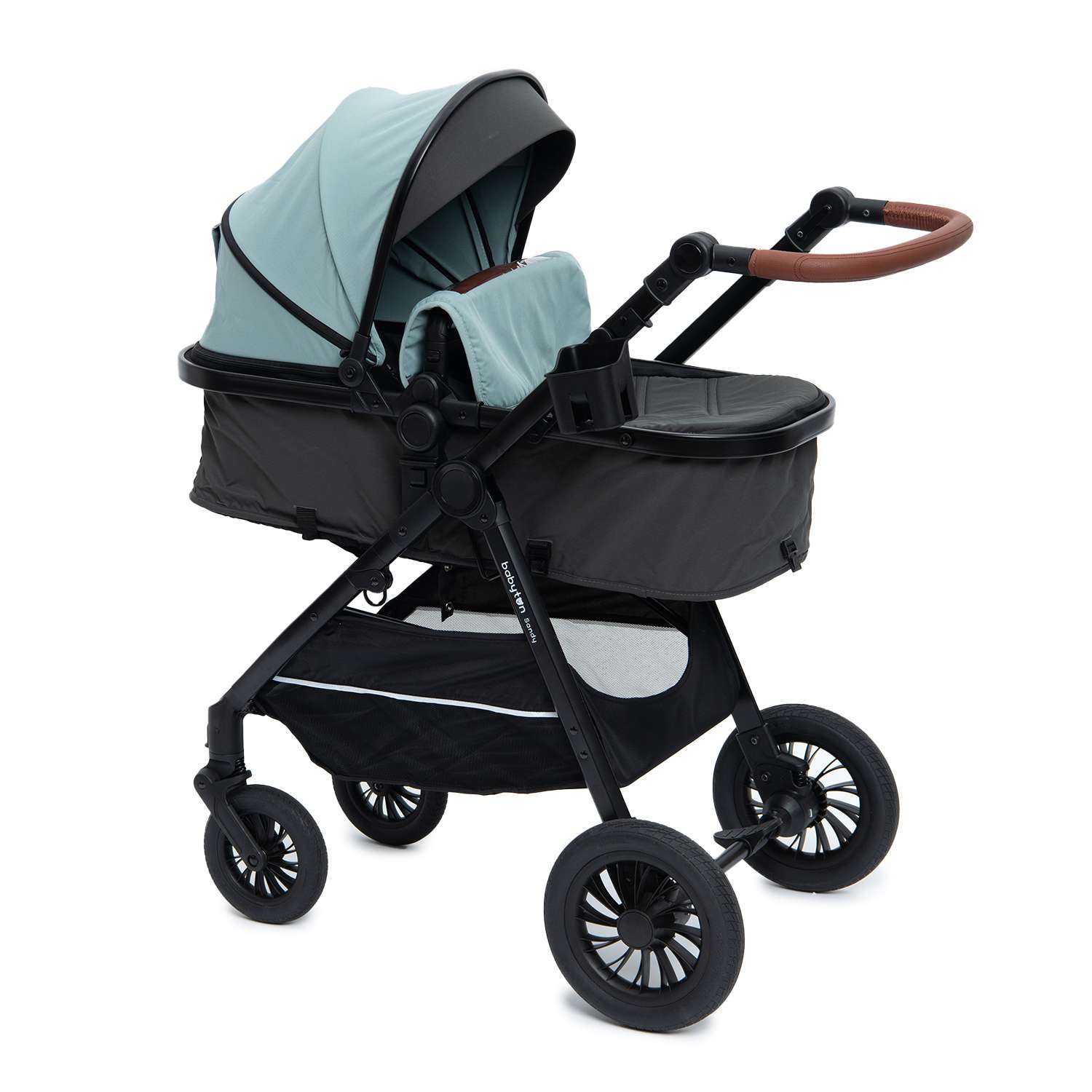 Коляска 2в1 Babyton Sandy Mint - фото 13