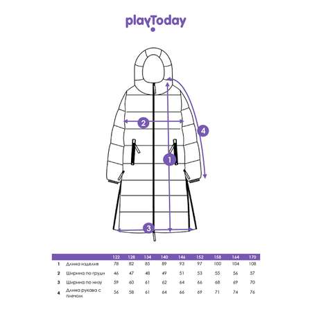 Пальто PlayToday